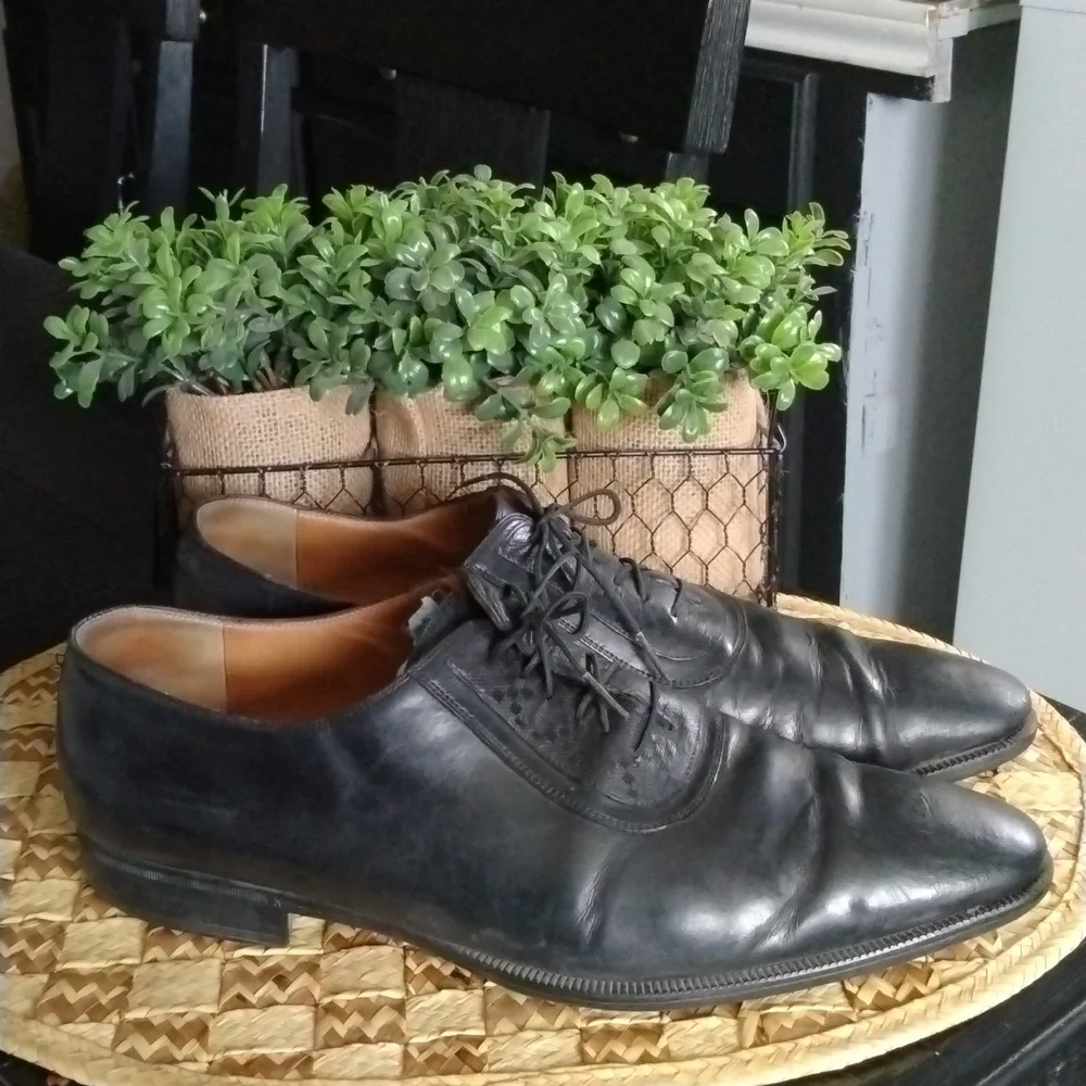 GUCCI LEATHER SHOES MEN'S
